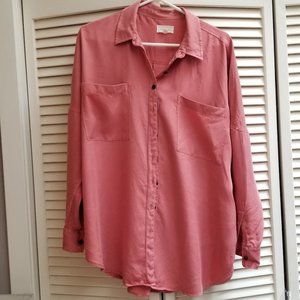 Lou and Grey oversize Tencel blouse - M